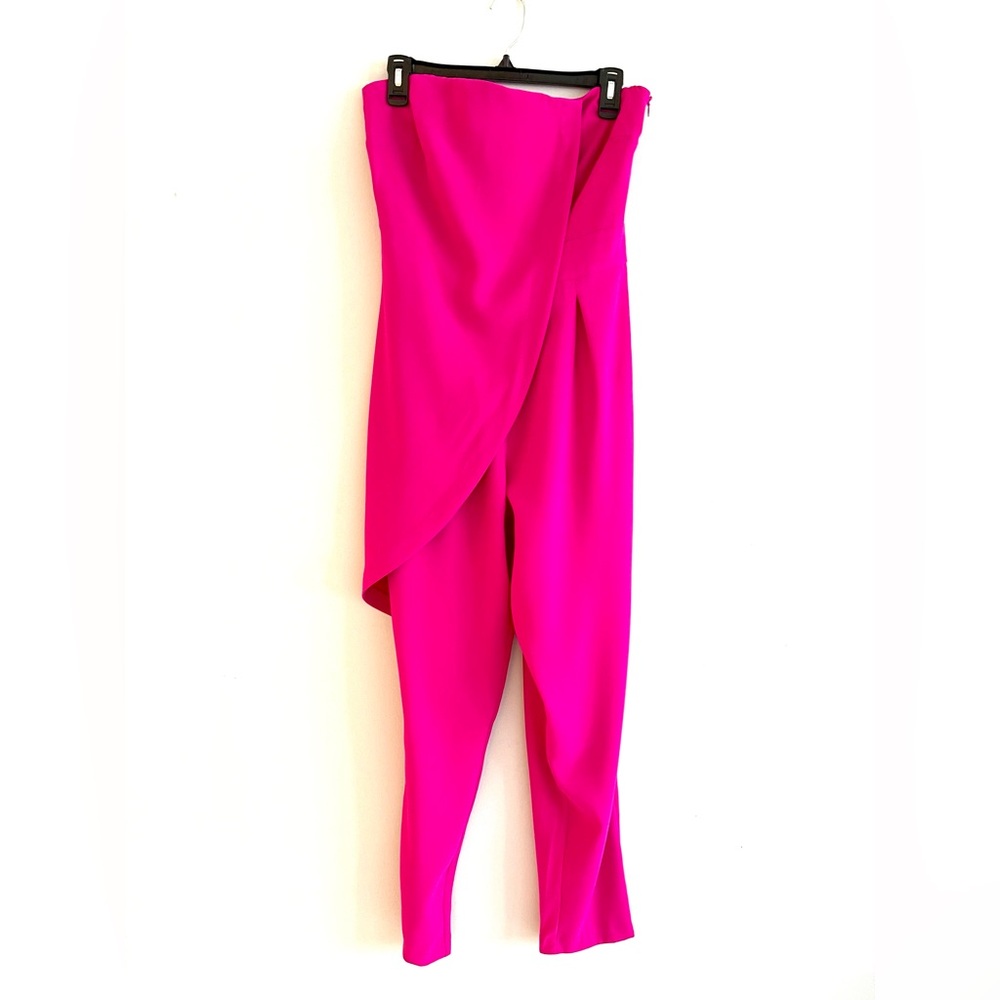 Alexia Admor Pink Jumpsuit Modern Chic Style